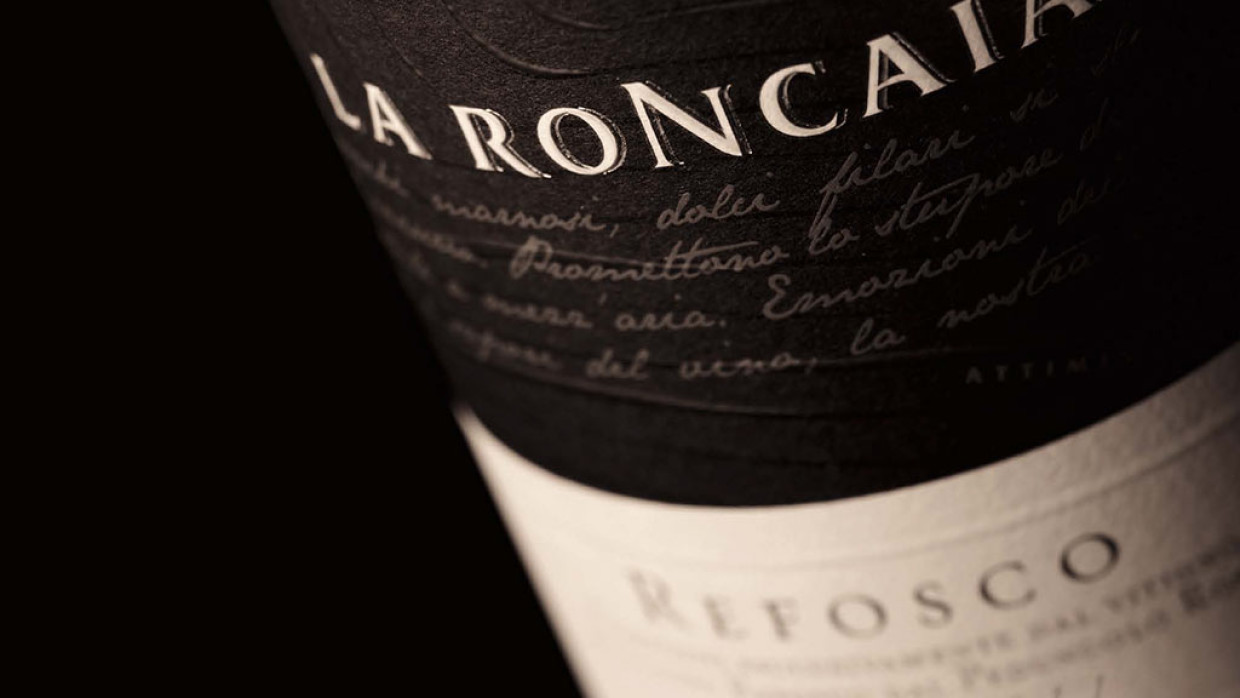 Refosco 2010 La Roncaia, premiato a Decanter 2013 come uno dei migliori vini italiani